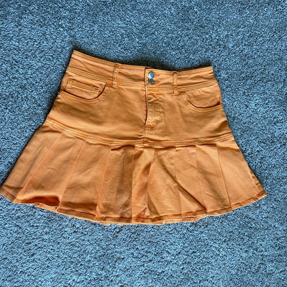 Orange skirt